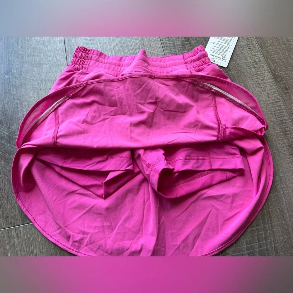Lululemon Hotty Hot High-Rise Skirt *Long in Sonic Pink Size 6
